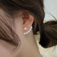 Creative Simple Fashion Female Pearl Alloy Ear Bone Clip Wholesale sku image 1