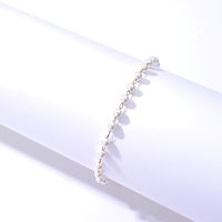Chinoiserie Circle Imitation Pearl Women's Anklet main image 8