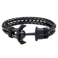 Anchor Navy Lifeline Pirate Style Multi-layer Bracelet Wholesale main image 4