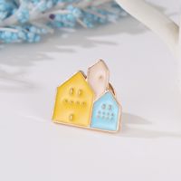 New Fashion Cartoon Alloy Brooch Small Collar Pin Clothing Accessories main image 1