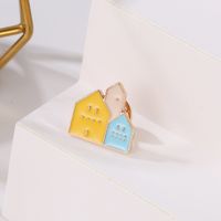 New Fashion Cartoon Alloy Brooch Small Collar Pin Clothing Accessories main image 5