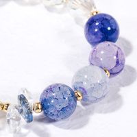 New Blue Starry Sky Bracelet Beads Diy Bracelet Jewelry main image 5
