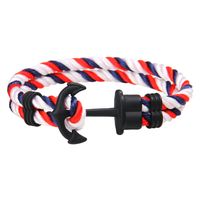 Anchor Navy Lifeline Pirate Style Multi-layer Bracelet Wholesale sku image 1