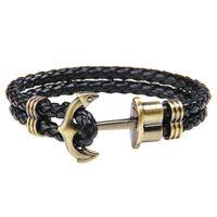 Anchor Navy Lifeline Pirate Style Multi-layer Bracelet Wholesale sku image 2