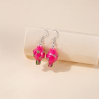 1 Pair Cute Fruit Resin Women's Earrings sku image 3