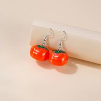 1 Pair Cute Fruit Resin Women's Earrings sku image 10