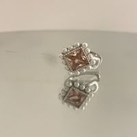 Mode Rosa Diamantbesetzte Quastenlegierung Ohrknochenclip sku image 1