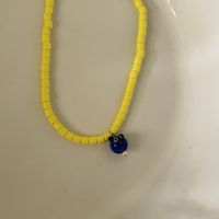 Modische Retro-perlenkette Mit Handbesetzten Kleinen Monsterschlüsselbeinen In Unregelmäßigen Farben sku image 1