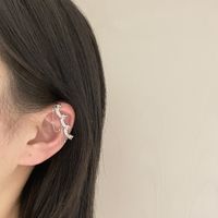Fashion Pink Diamond-studded Tassel Alloy Ear Bone Clip main image 3