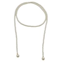 Retro-palast Künstliche Perle Lange Weibliche Mehrschichtige Pullover-schlüsselbeinkette main image 6