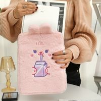 Bear 11 Inch Cute Girl Rabbit Clutch Plush Tablet Storage Liner Bag28*21cm main image 3