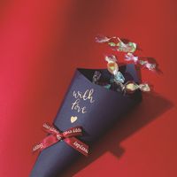Nouvelle Boîte D&#39;emballage De Crème Glacée De Cône De Fleur De Mariage Carton De Sucrerie Créatif 21.5cm main image 4