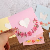 Creative Wings Heart Message Blessing Valentine's Day Greeting Card main image 3