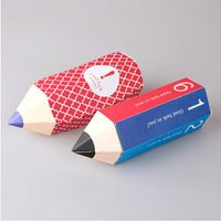 Boîte De Couleur D&#39;emballage De Carte Blanche De Cadeau De Bonbons De Dessin Animé Créatif main image 1