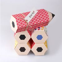 Boîte De Couleur D&#39;emballage De Carte Blanche De Cadeau De Bonbons De Dessin Animé Créatif main image 3