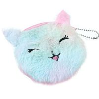 Creative Nouveau Dessin Animé Porte-monnaie Enfants Chat En Peluche Mignon Porte-monnaie10 * 10cm sku image 1