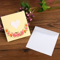 Creative Wings Heart Message Blessing Valentine's Day Greeting Card sku image 2