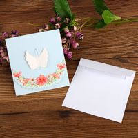 Creative Wings Heart Message Blessing Valentine's Day Greeting Card sku image 3