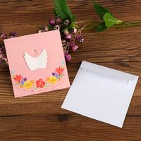 Creative Wings Heart Message Blessing Valentine's Day Greeting Card sku image 4