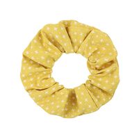 New Plain Color Fabric Hair Scrunchies Simple Printing Hair Ring Wholesale sku image 4