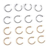 Stainless Steel C Type Nose Studs Body Piercing Jewelry main image 1