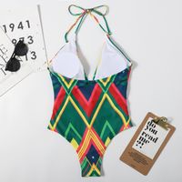 2022 New European And American Sexy Cross-border Swimsuit Tropical Print Swimsuit One Piece Swimsuit Backless Swimsuit 27 main image 5