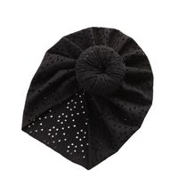 Cute Lace Hole Donut Baby Solid Color Cap Children's Headwear main image 6