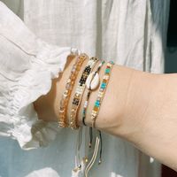 Bracelet Multicouche Rétro En Perles Miyuki Tissées À La Main main image 5