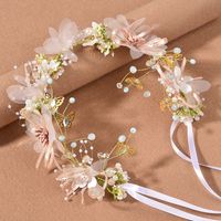 New Flower Butterfly Garland Wedding Bride Headwear Headband main image 5