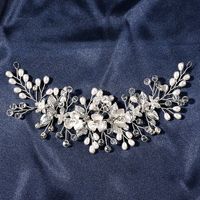 Bridal Crystal Headwear Flower Rhinestone Hairband main image 3
