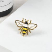 Cute Cartoon Fashion Bee Enamel Alloy Brooches main image 1