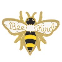 Cute Cartoon Fashion Bee Enamel Alloy Brooches main image 6