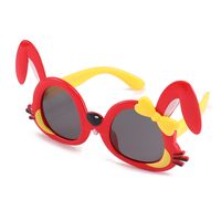 Cute Cartoon Rabbit Shaped Polarized Children's Sunglasses sku image 4