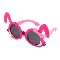 Cute Cartoon Rabbit Shaped Polarized Children's Sunglasses sku image 7