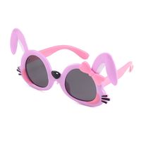 Cute Cartoon Rabbit Shaped Polarized Children's Sunglasses sku image 8