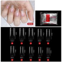 Uñas Puntiagudas De Moda Uñas Sin Costuras Uñas Transparentes Simples sku image 6