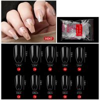 Ongles Pointus À La Mode Ongles Sans Couture Ongles Transparents Simples sku image 15