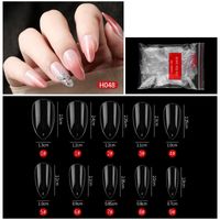 Ongles Pointus À La Mode Ongles Sans Couture Ongles Transparents Simples sku image 10