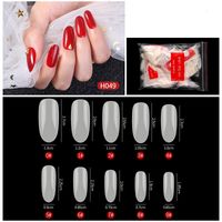Ongles Pointus À La Mode Ongles Sans Couture Ongles Transparents Simples sku image 16