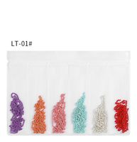 Jewelry Color Tassel Nail Decoration Thickness Mixed Punk Steel Ball sku image 8