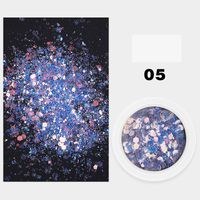 Mixed Glitter Powder Sequins Laser Gradient Flash Color Nail Jewelry sku image 5