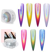 Manicure Rainbow Powder Mermaid Mirror Laser Powder Nail Metal Glitter sku image 2
