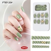 Fashion Simple Repeatedly Wearable Waterproof Nail Patch sku image 3