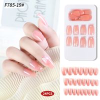 Fashion Simple Repeatedly Wearable Waterproof Nail Patch sku image 6