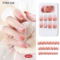 Fashion Simple Repeatedly Wearable Waterproof Nail Patch sku image 8