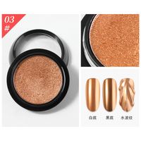 Manicure Mirror Titanium Eye Shadow Cake-shaped Solid Powder sku image 9