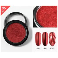 Manicure Mirror Titanium Eye Shadow Cake-shaped Solid Powder sku image 3