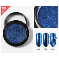 Manicure Mirror Titanium Eye Shadow Cake-shaped Solid Powder sku image 11