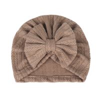 Children's Headwear Wholesale Solid Color Wheat Ear Pattern Bow Hat sku image 5