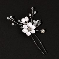 Bridal Headwear New Forest Blue Flower Hair Comb Knot Wedding Accessories sku image 16